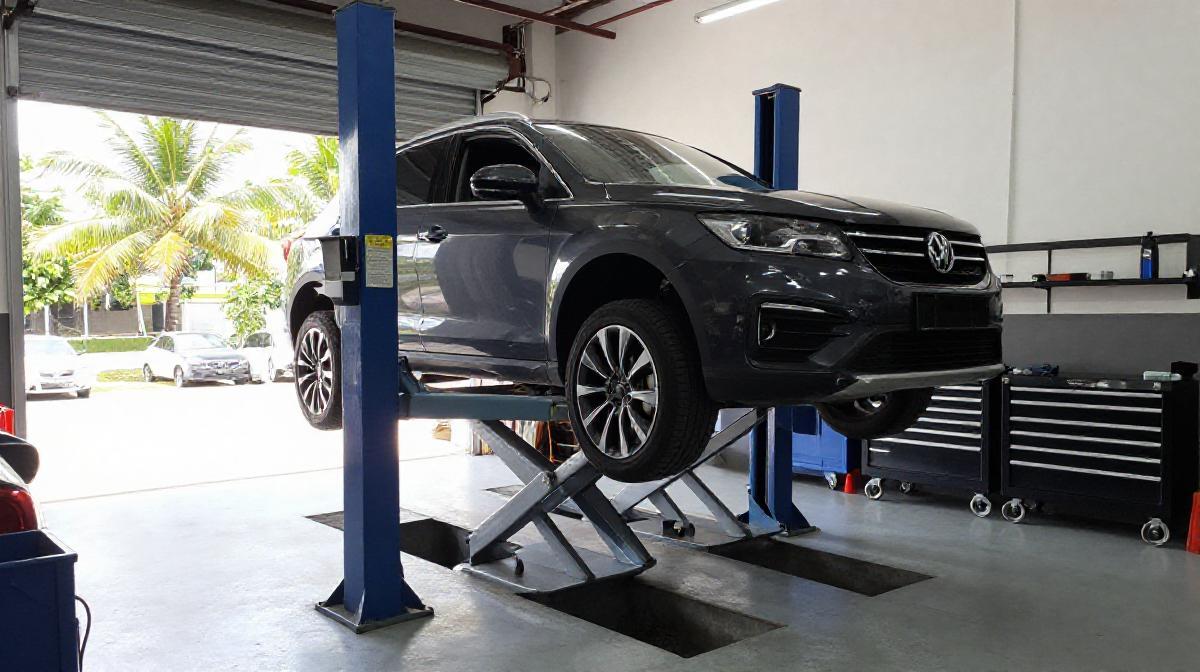 S. S. Autohauz Sdn Bhd workshop